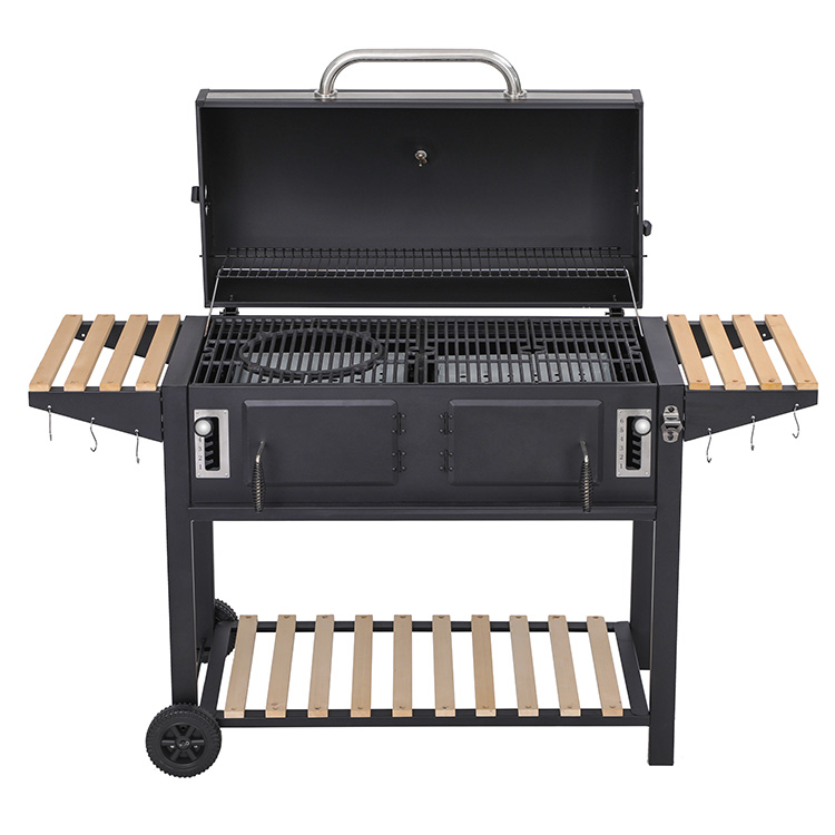 Comparaison des barbecues au charbon de bois en fonte et en acier inoxydable